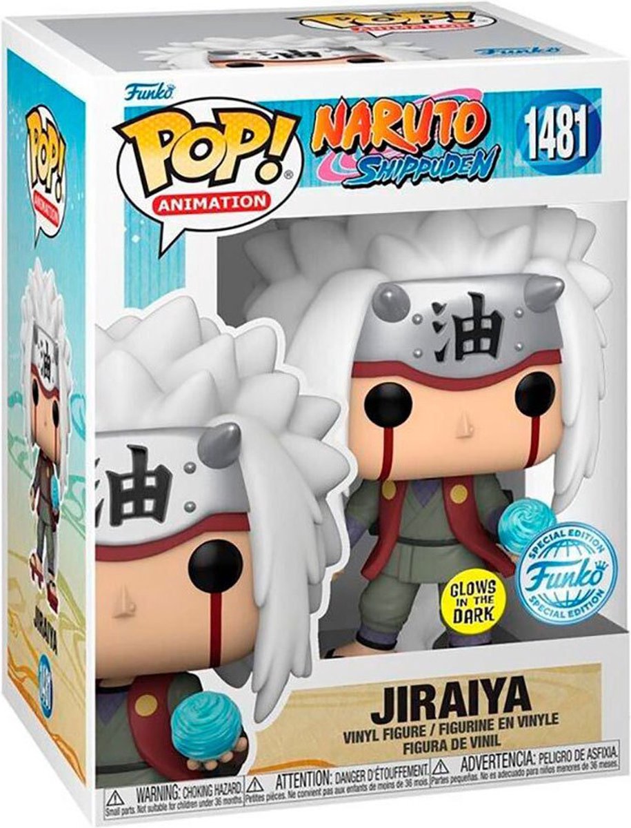   Pop! Naruto Jiraiya with Rasengan GITD Exclusive