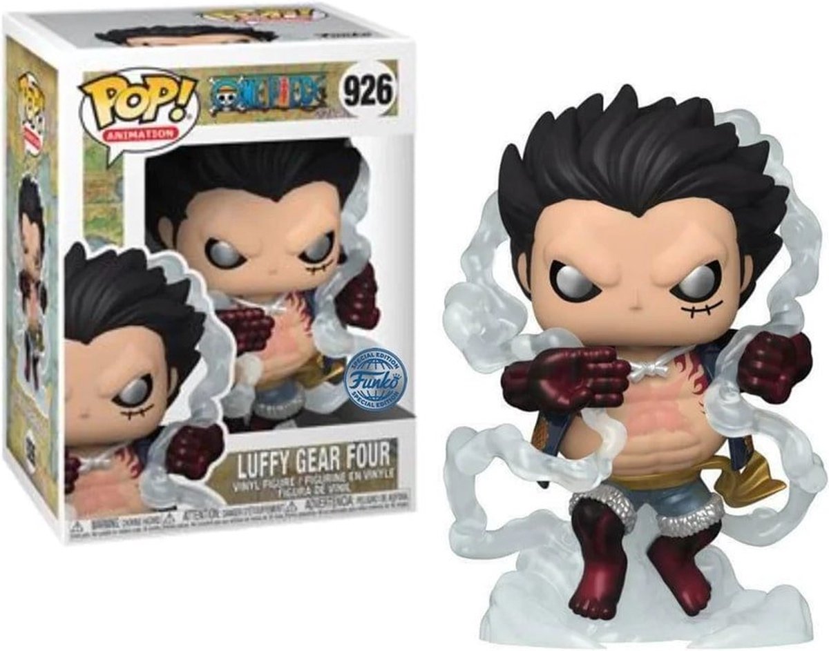   Pop! One Piece - Luffy Gear 4 Metallic US Exclusive Vinyl