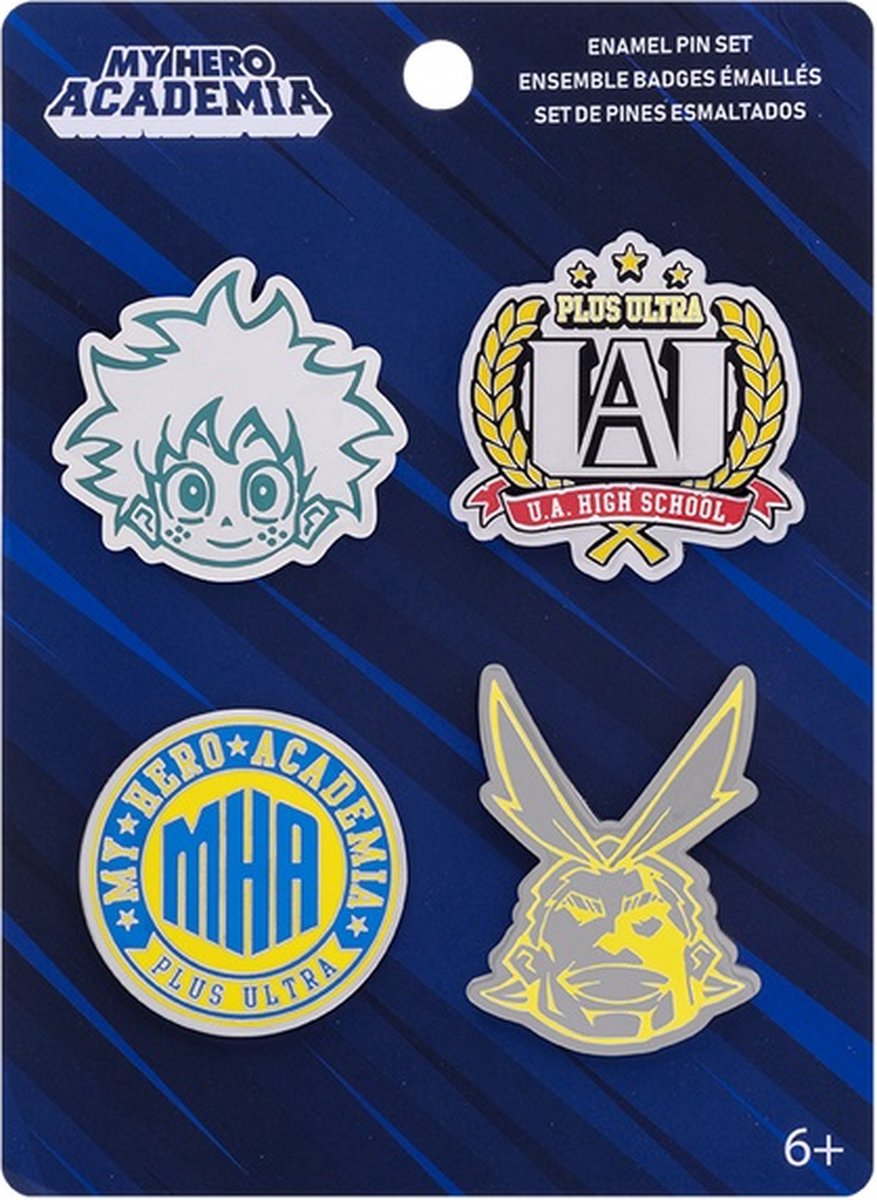   Pop! Pin: My Hero Academia - U.A. High School Enamel Pin Set