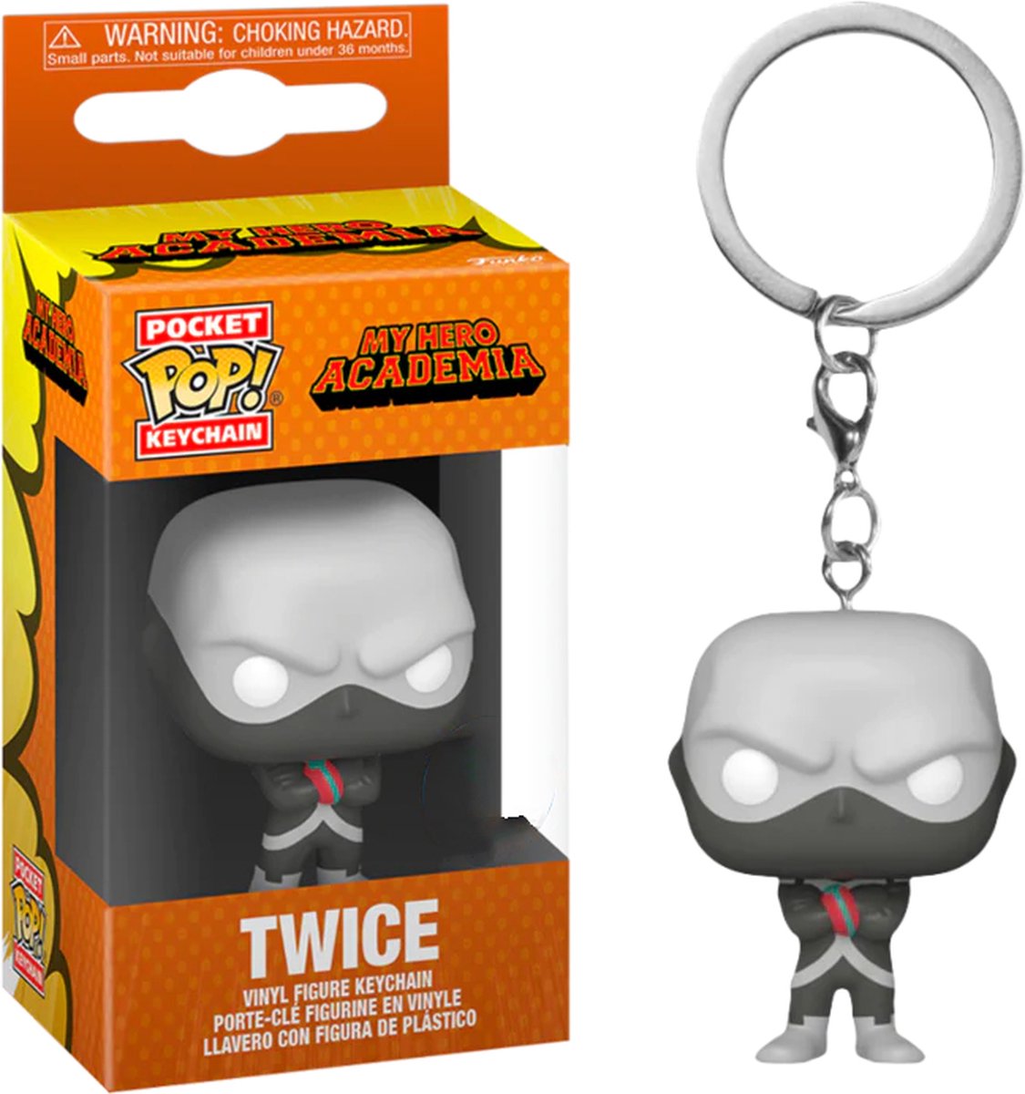   Pop! Pocket My Hero Academia Twice Keychain