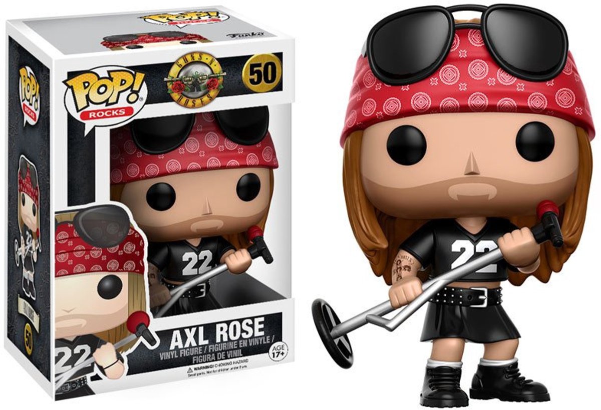  : Pop! Rocks Guns N Roses Axl Rose  - Verzamelfiguur