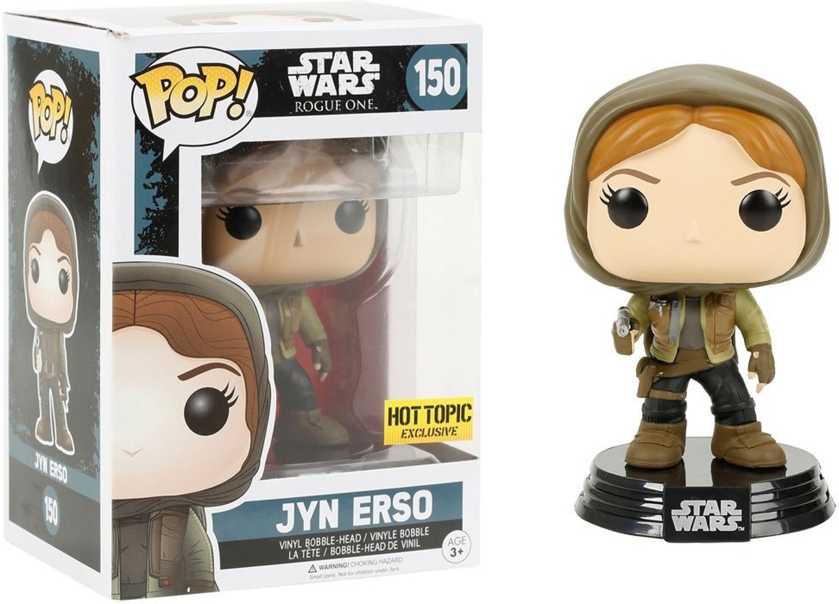  : Pop! Rogue One - Jyn Erso Hooded - LE