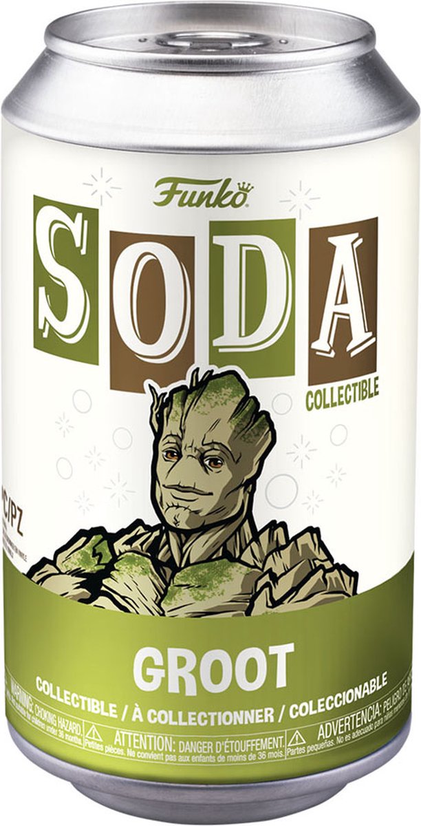   Pop! Soda Collectible : Groot Marvel with 1/6 chase