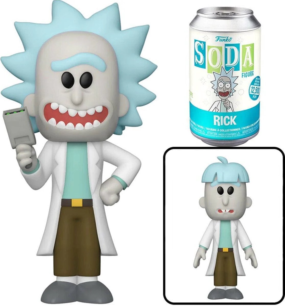   Pop! Soda Figure Rick And Morty : Rick 5000pcs Limited Exclusive with Chase !