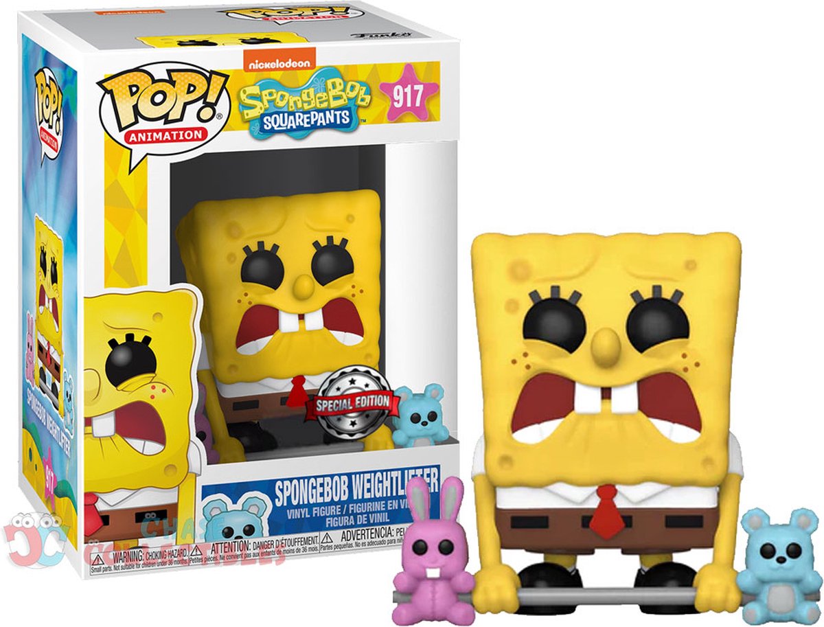   Pop! Spongebob Squarepants: Spongebob Weightlifter