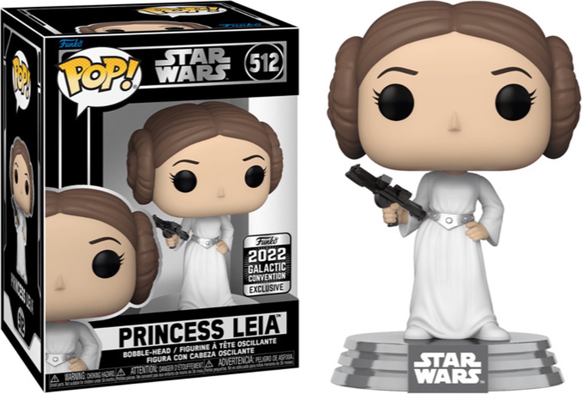   Pop! Star Wars - Princess Leia Star Wars Celebration 2022 Exclusive