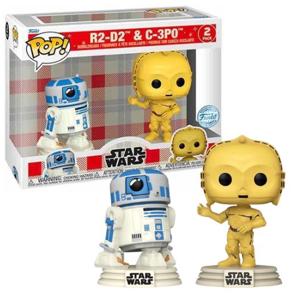   Pop! Star Wars: R2-D2 & C-3PO 2-Pack Special Edition Exclusive