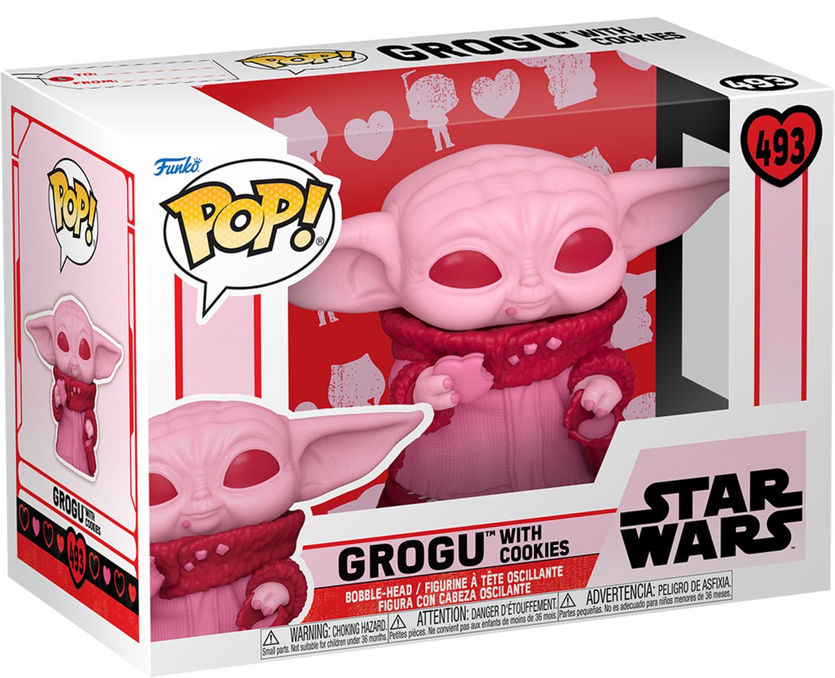   Pop! Star Wars: Valentines - Grogu with Cookies