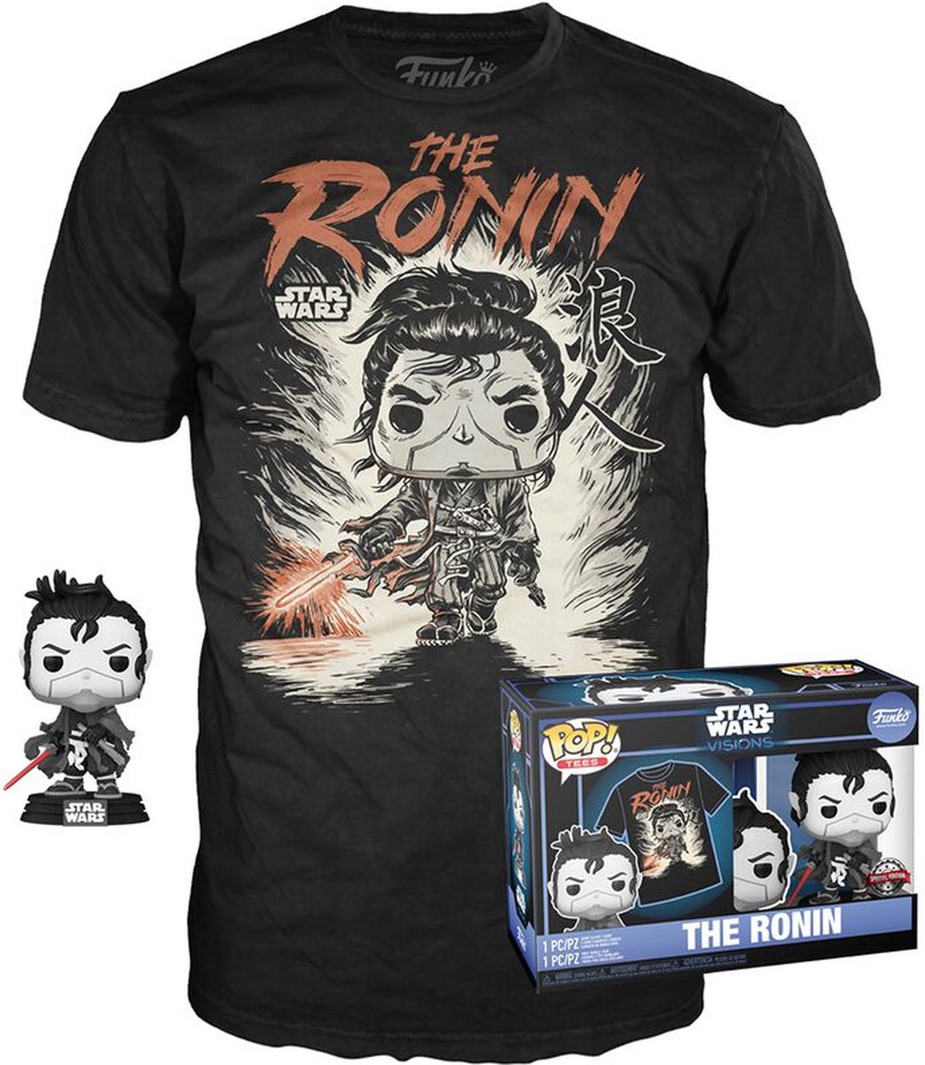   Pop! Star Wars Visions - The Ronin size M (maat Large) Exclusive Rare grail special edition