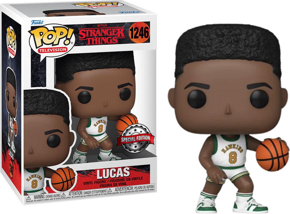   Pop! Stranger Things: Lucas (Basketball Uniform)