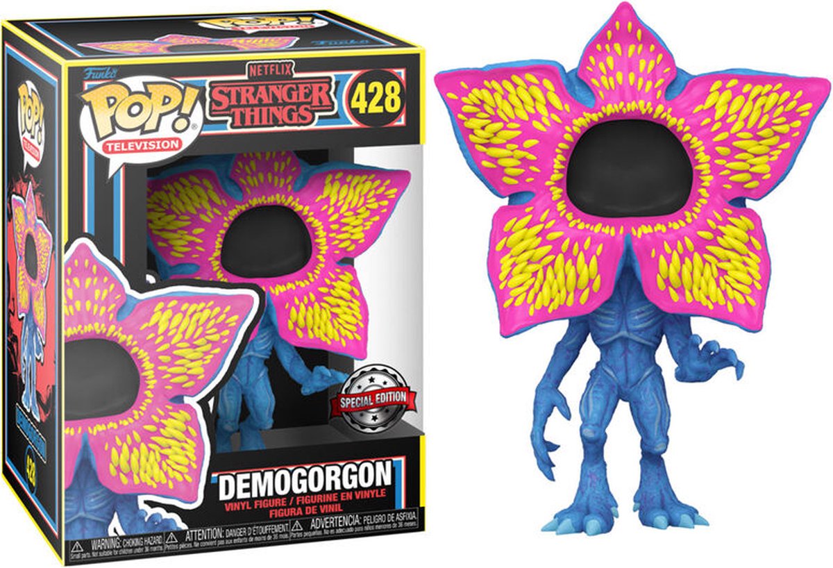   Pop! TV: Stranger Things - Demogorgon (Blacklight) - US Exclusive