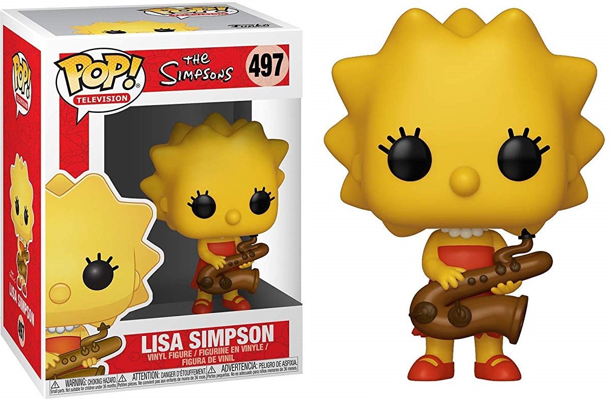   Pop! The Simpsons - Lisa Simpson with Saxophone Vinyl Figure