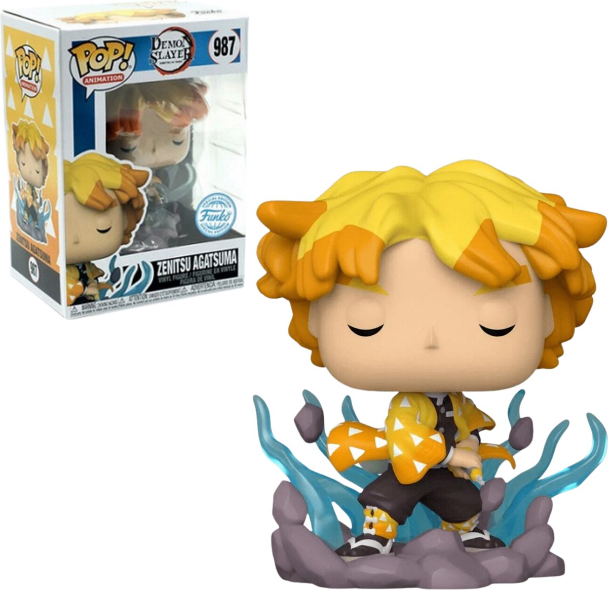   Pop! Zenitsu Agatsuma - Demon Slayer Figuur - Special Edition Exclusive
