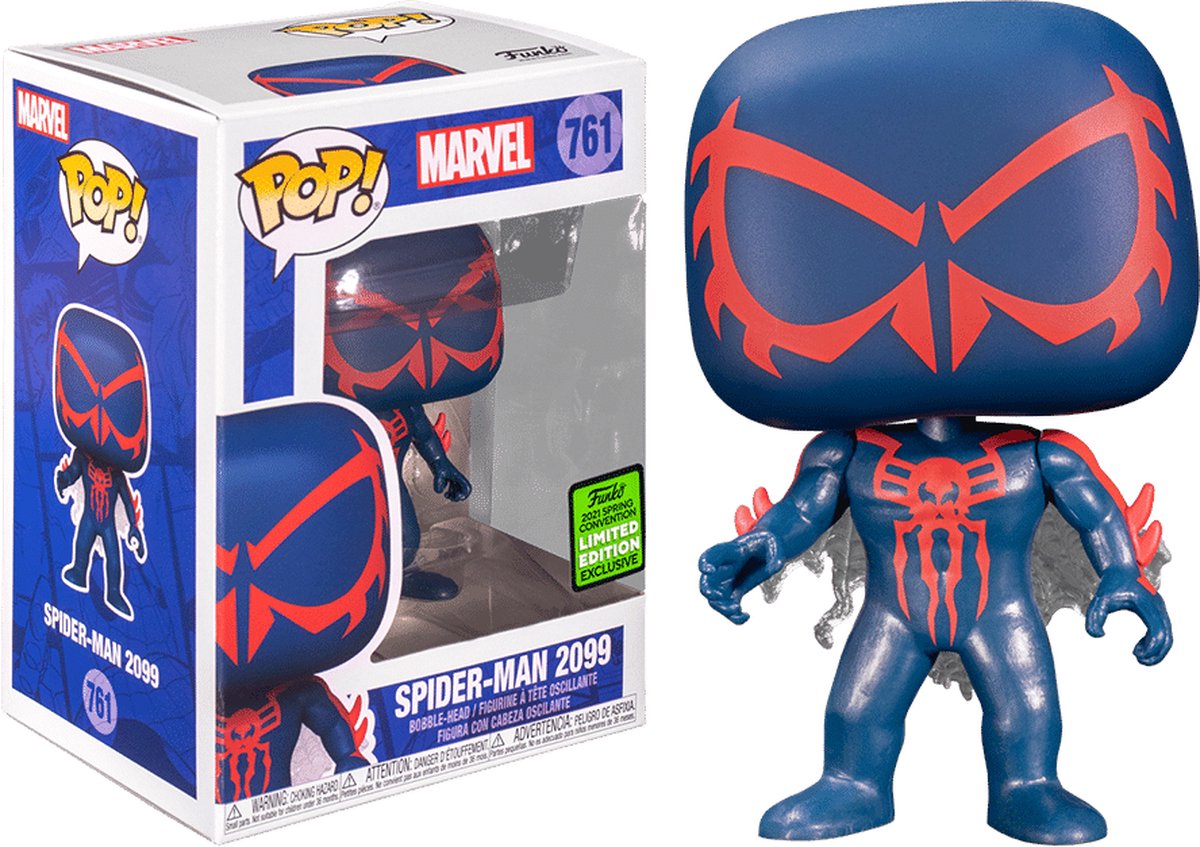   Pop ! Marvel: Spider-Man 2099 - ECCC 2021 Spring Convention Smartoys Exclusive - CONFIDENTIAL