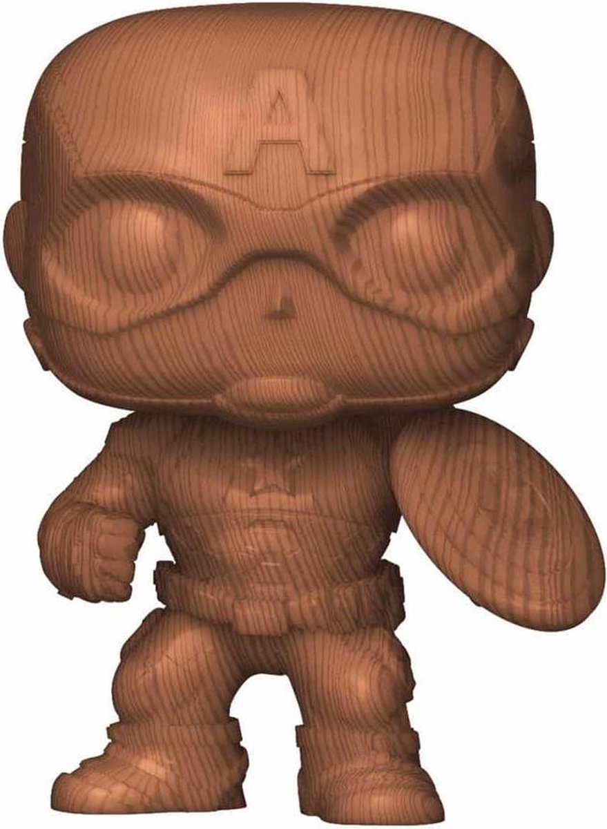   Pop - Marvel: Captain America (Wood Exclusive)