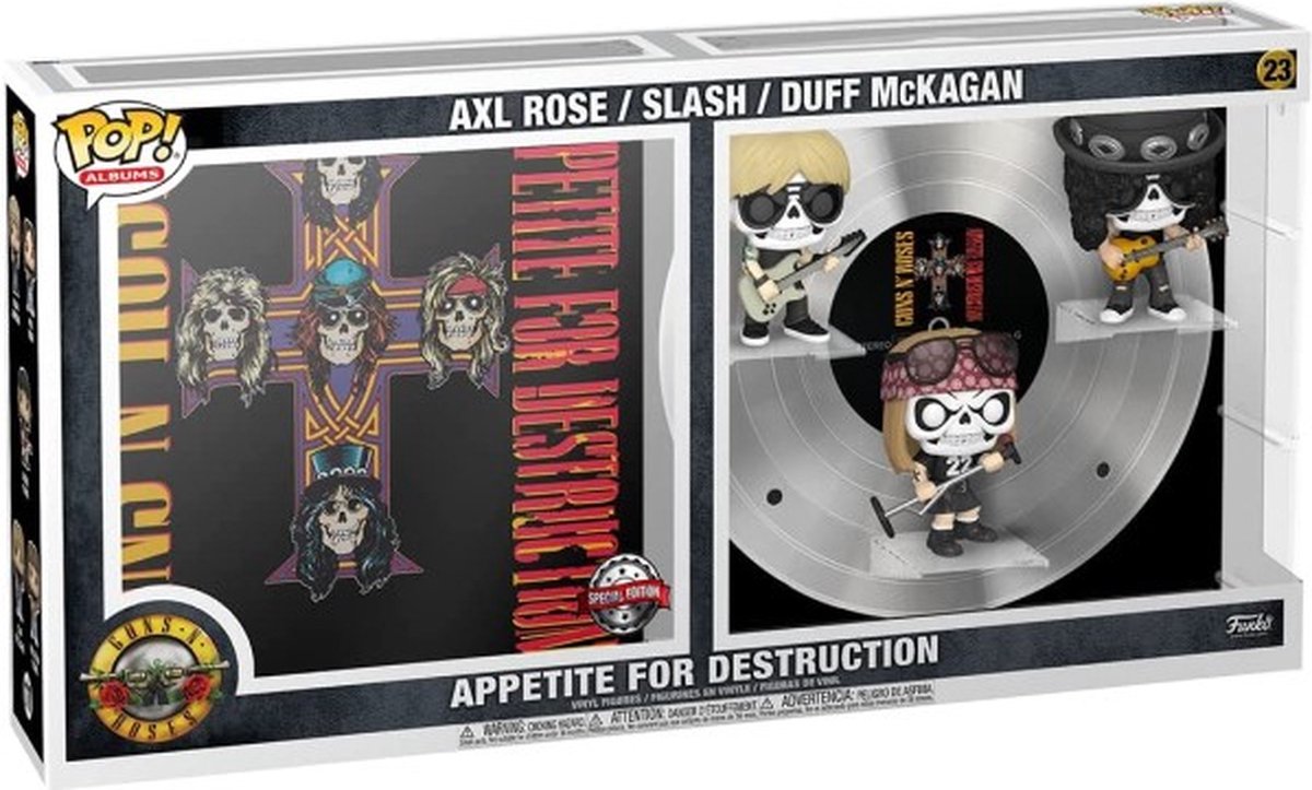   Pop Albums: Guns N Roses - Appetite For Destruction - Axl Rose / Slash / Duff McKagan 23 Special Edition