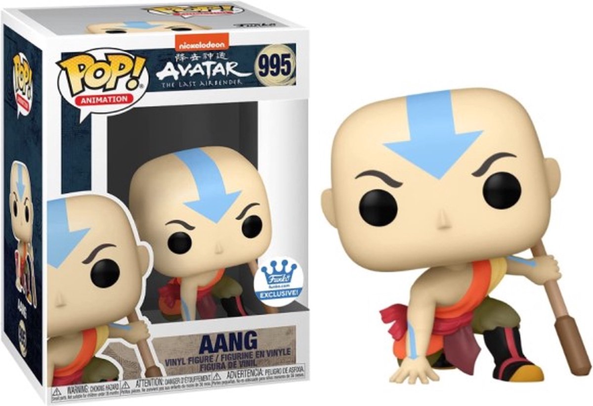   Pop Animation: Avatar The Last Airbender - Aang 995 Exclusive