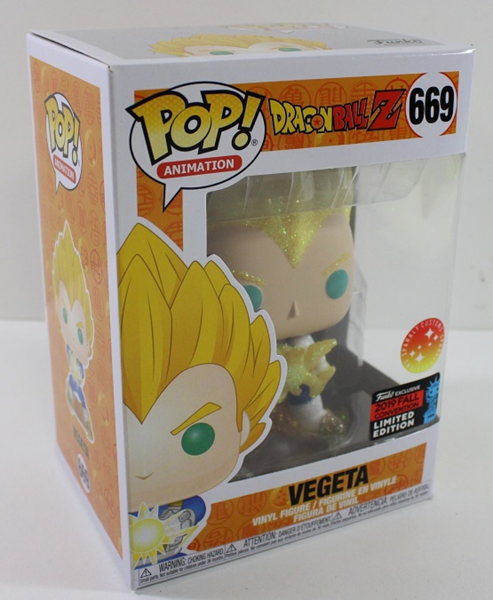   Pop Animation: DragonBall Z - Vegeta 669 - 2019 Fall Convention SPARKLY CUSTOMS