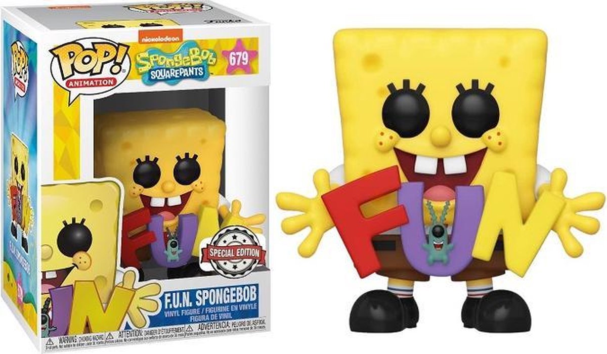   Pop Animation: Spongebob Squarepants - F.U.N. Spongebob 679 Special Edition