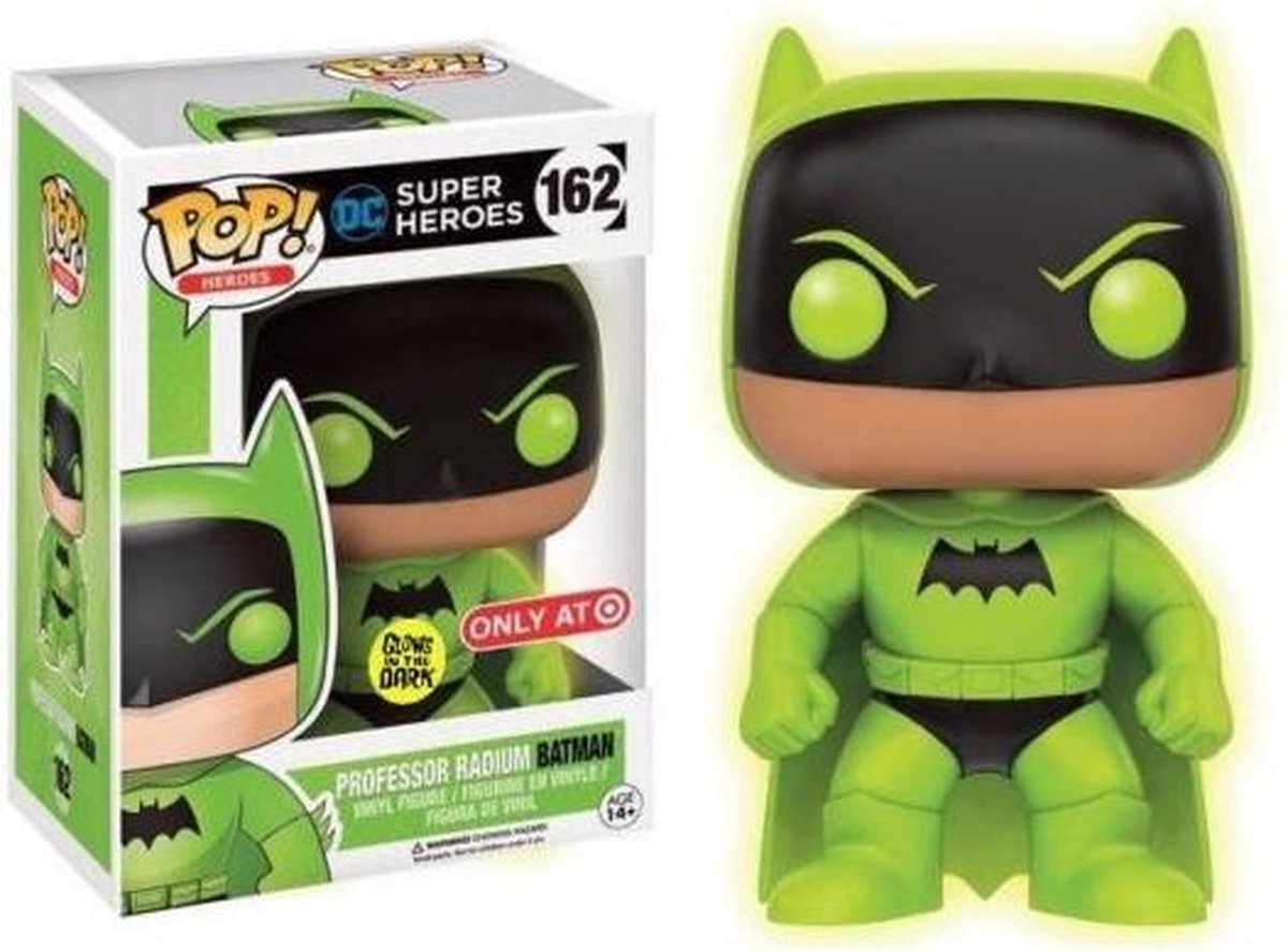   Pop DC Super Heroes Professor Radium Batman Glow in The Dark