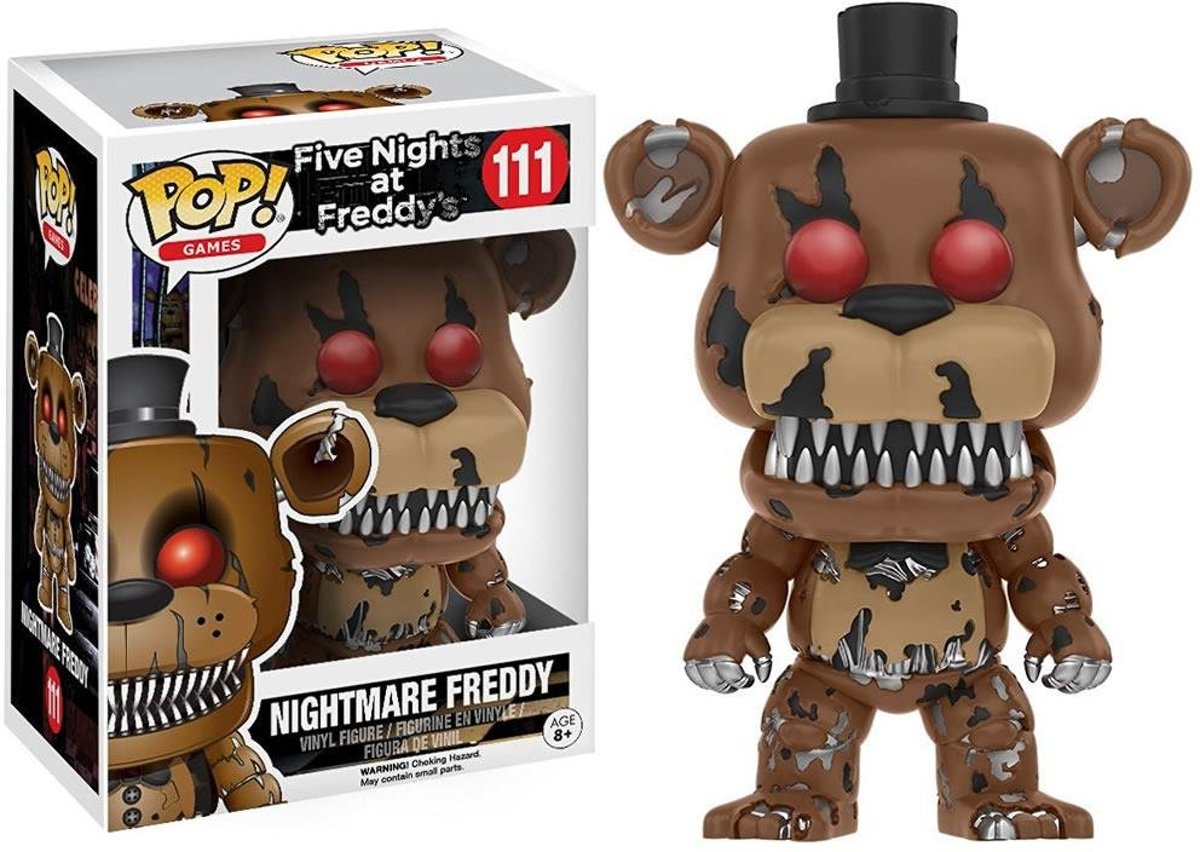   Pop Games Five Nights at Freddys Nightmare Freddy