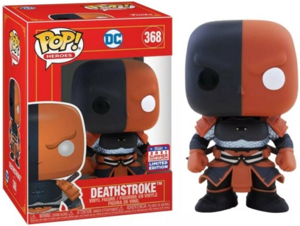   Pop Heroes: DC - Deathstroke 368 - 2021 Summer Conventioin Limited Edition