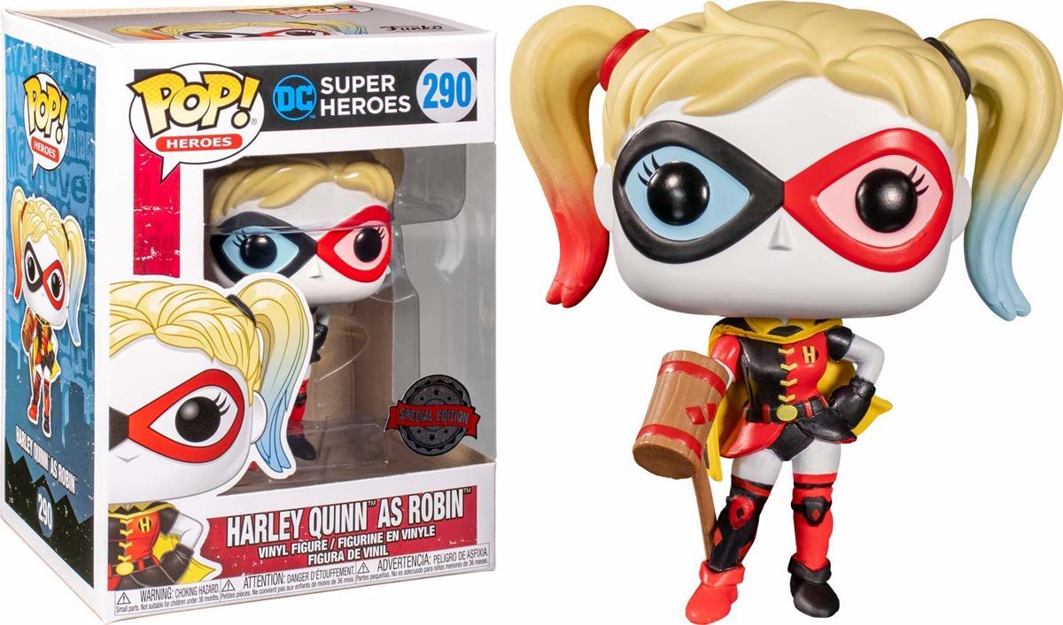   Pop Heroes: DC Super Heroes - Harley Quinn As Robin 290 Special Edition