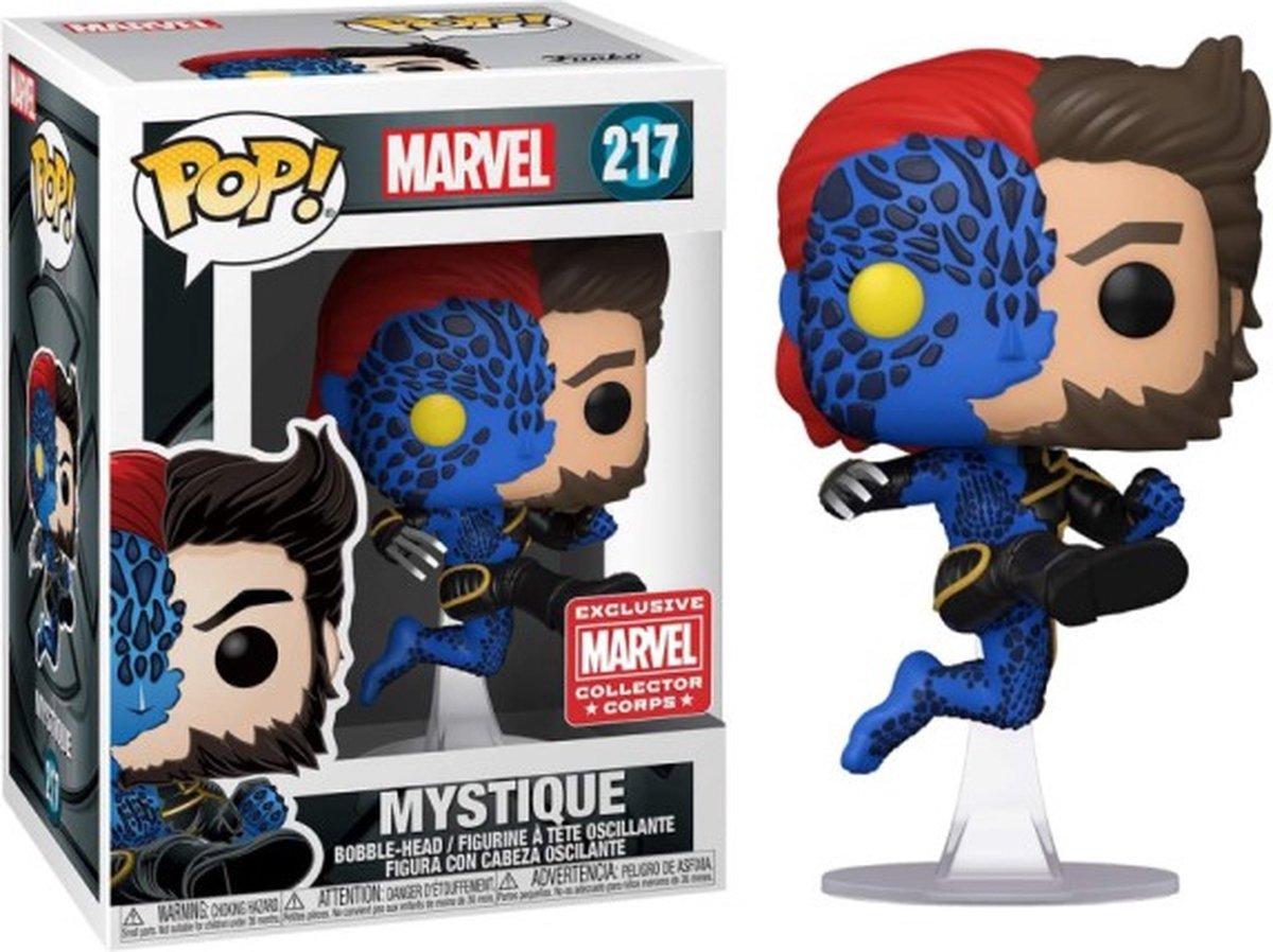   Pop: Marvel - Mystique 217 - Exclusive Marvel Collector Corps