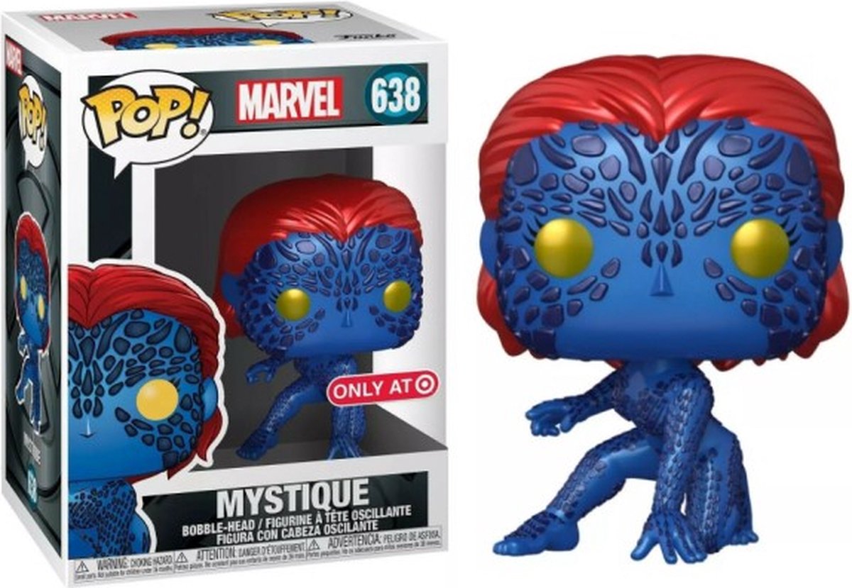   Pop: Marvel - Mystique 638 - Metallic Exclusive