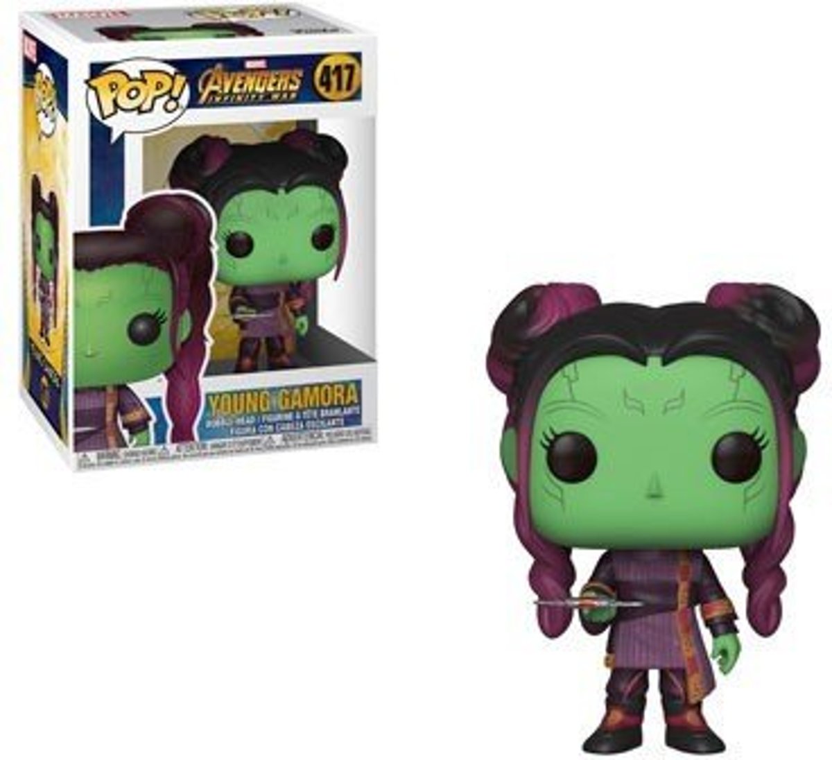   Pop Marvel Avengers Infinity War Young Gamora