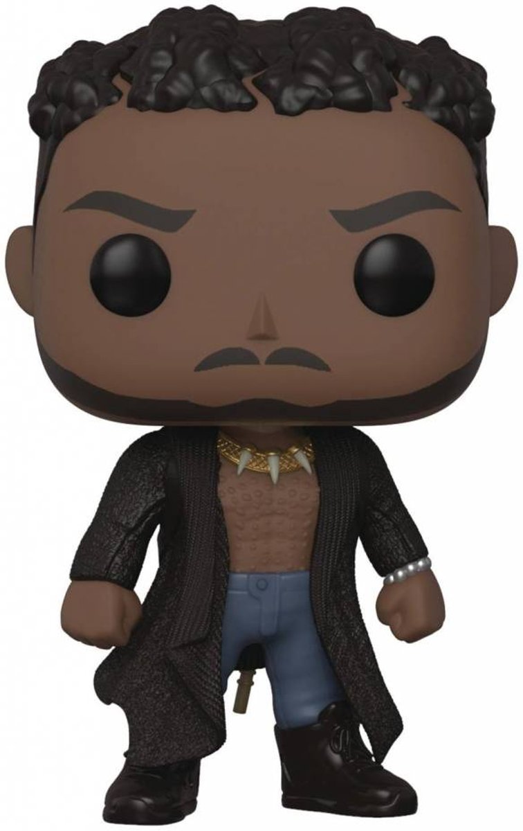   Pop Marvel Black Panther Erik Killmonger with Scars