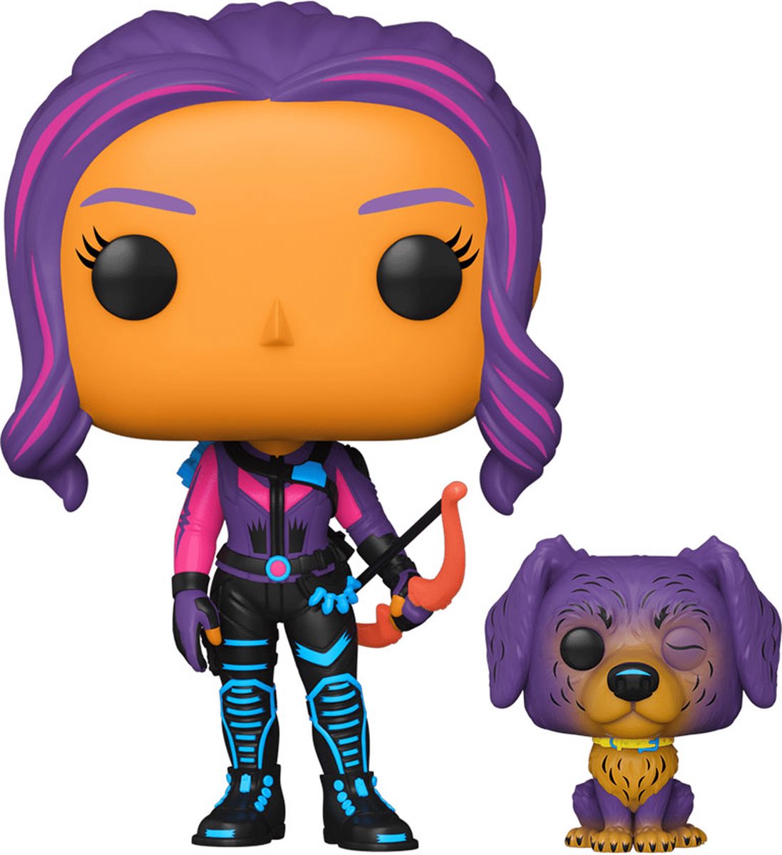   Pop Marvel: Kate Bishop With Lucky Black Light