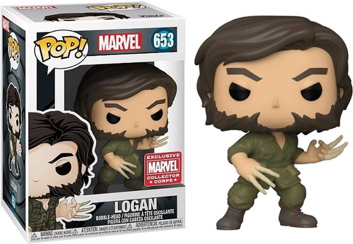   Pop Marvel: Marvel - Logan 653 Exclusive Marvel Collector