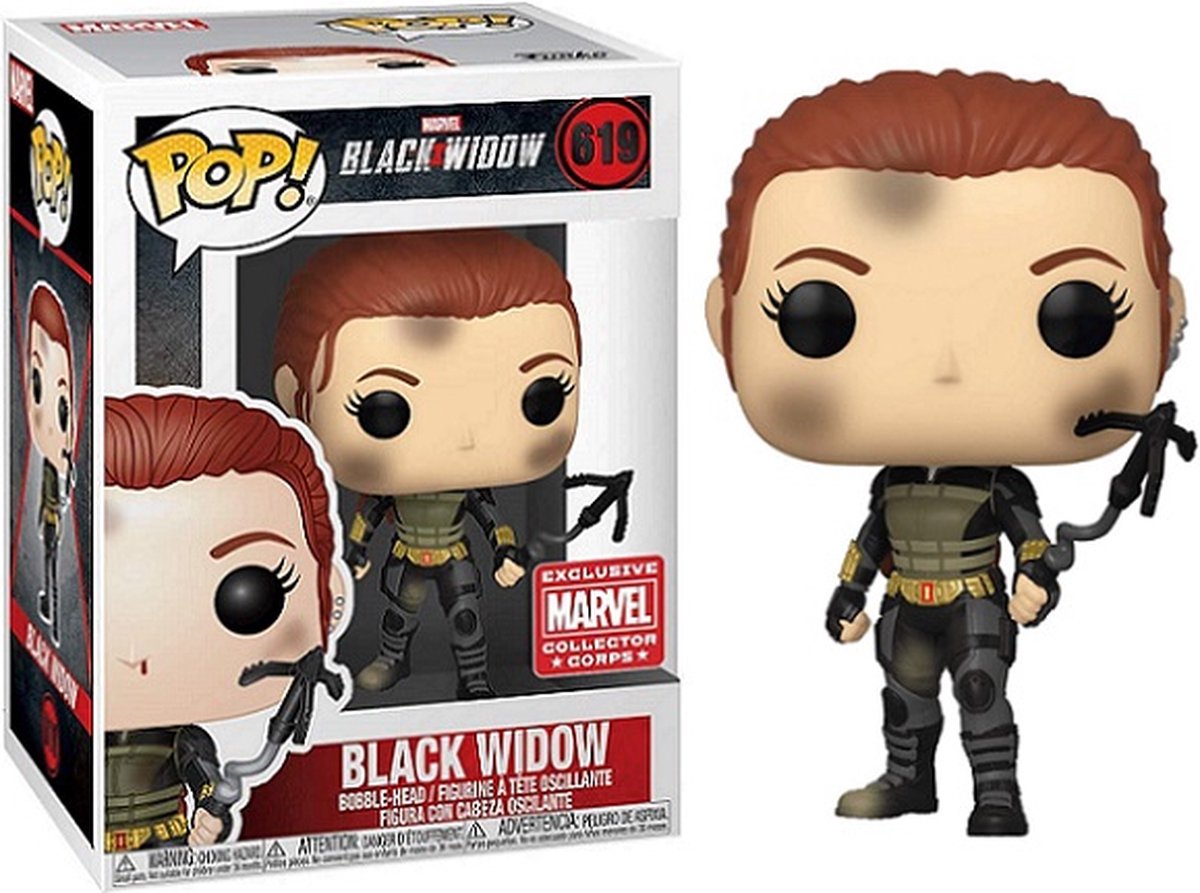   Pop Marvel: Marvel Black Widow - Black Widow 619 Exclusive Marvel Collector