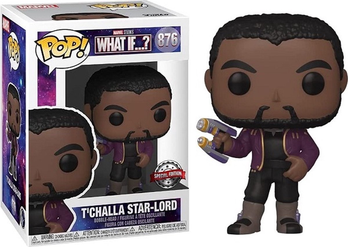   Pop: Marvel Studios What Iff...? - TChalla Star Lord 876 Special Edition