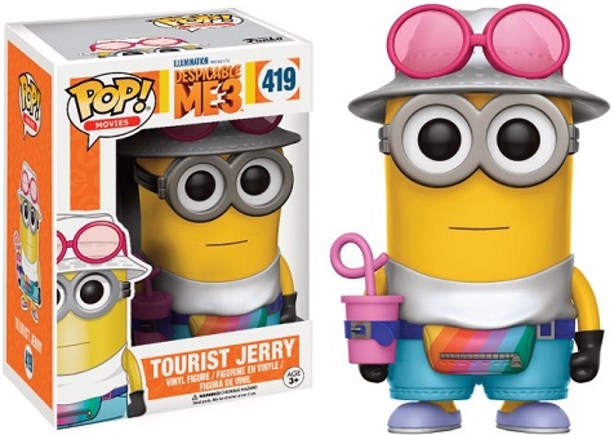   Pop Movies Despicable Me 3 Tourist Jerry