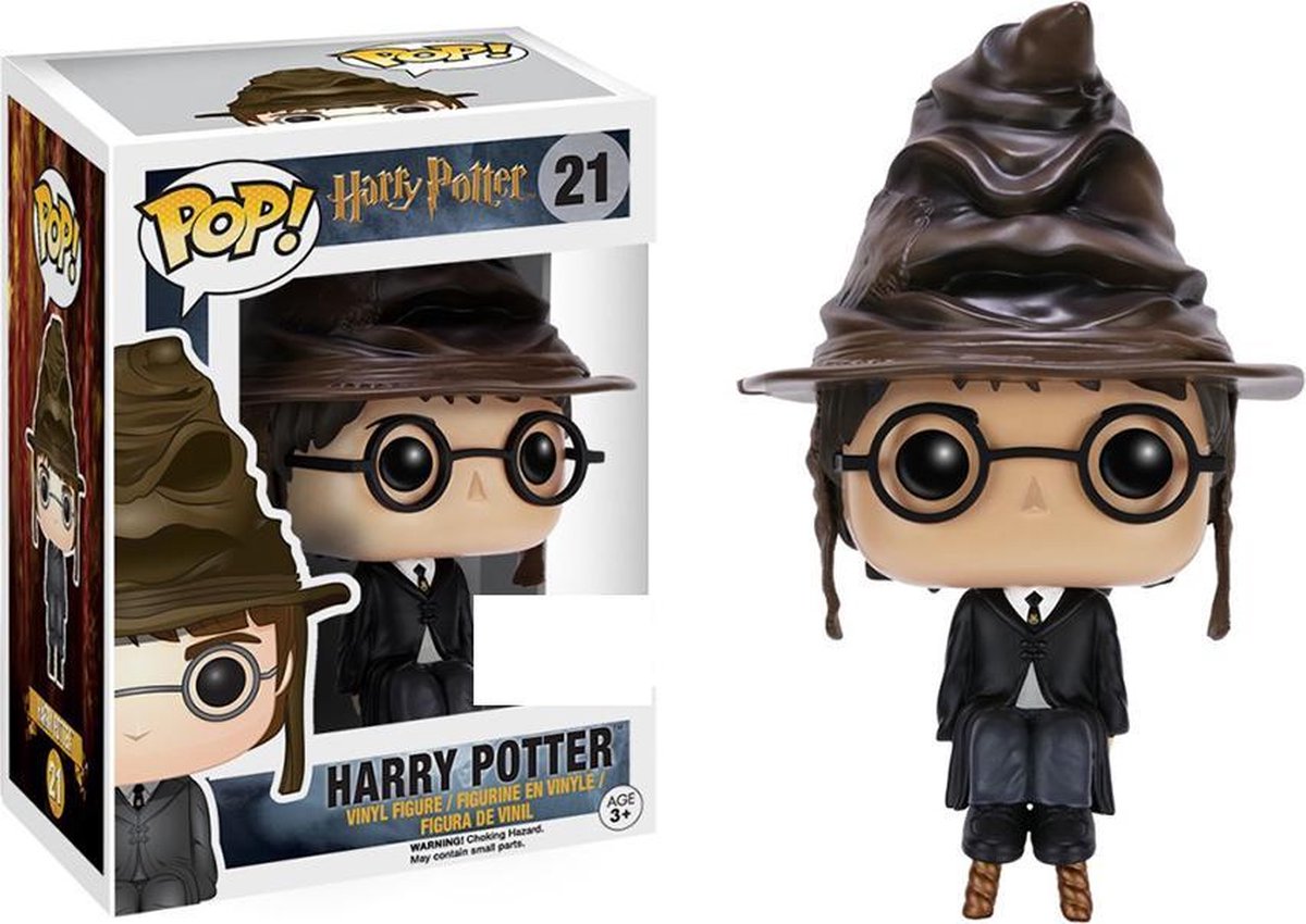   Pop Movies Harry Potter Harry Potter with Sorting Hat