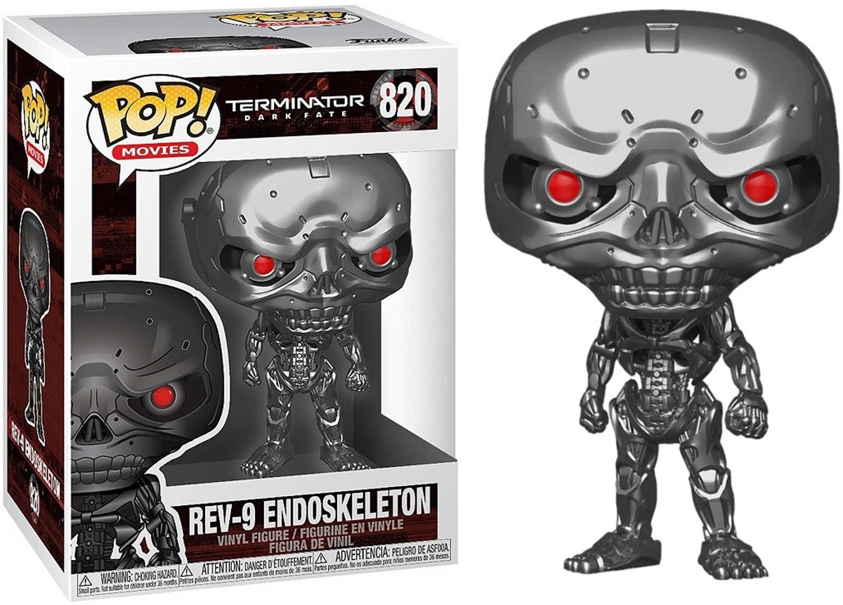   Pop Movies: Terminator Dark Fate - REV-9 Endoskeleton 820