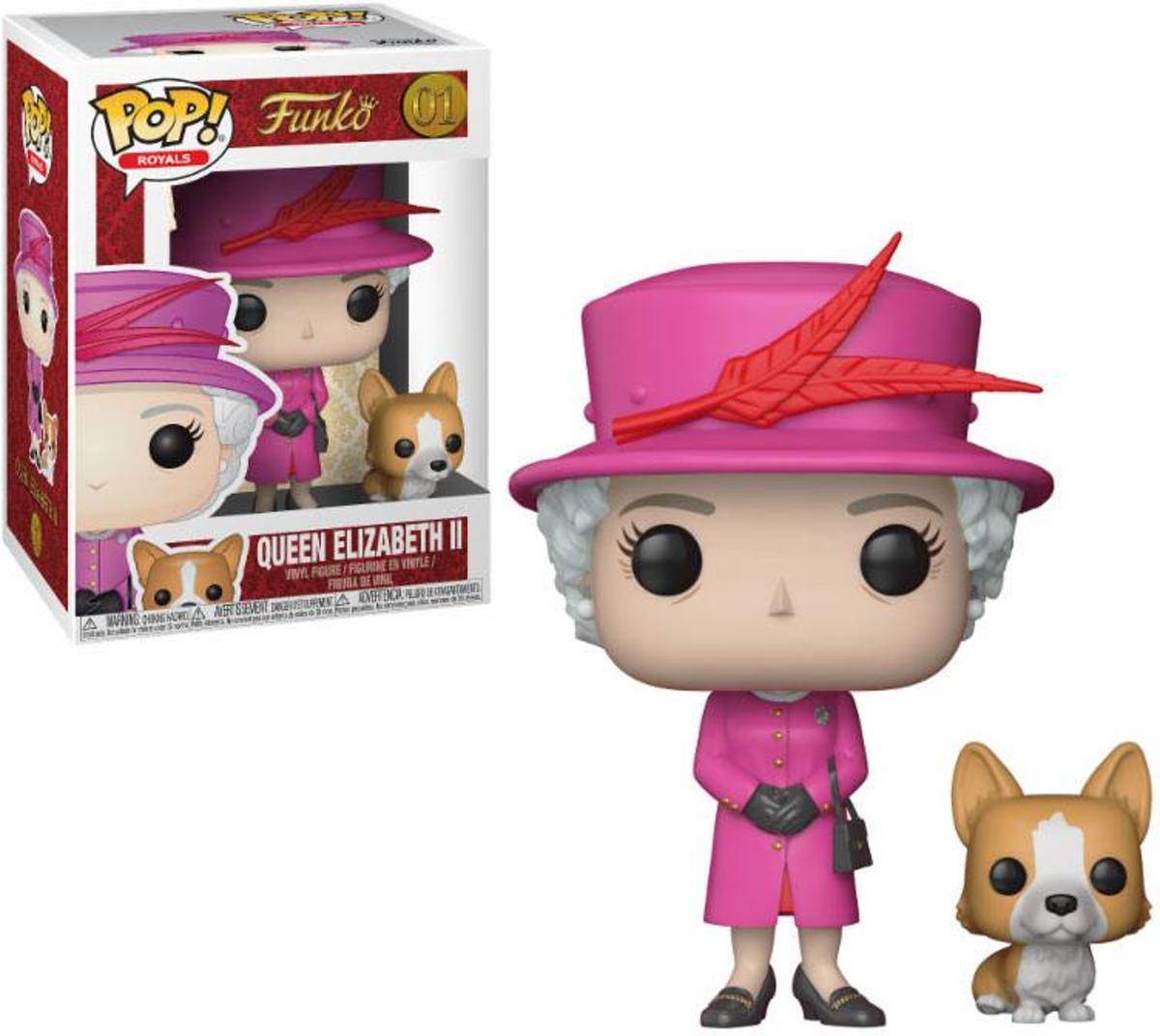   Pop: Royal Family - Queen Elizabeth II Vinyl Figure