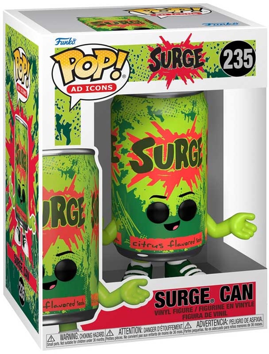   Pop speelgoedfiguur Surge - verzamelobject vinyl.