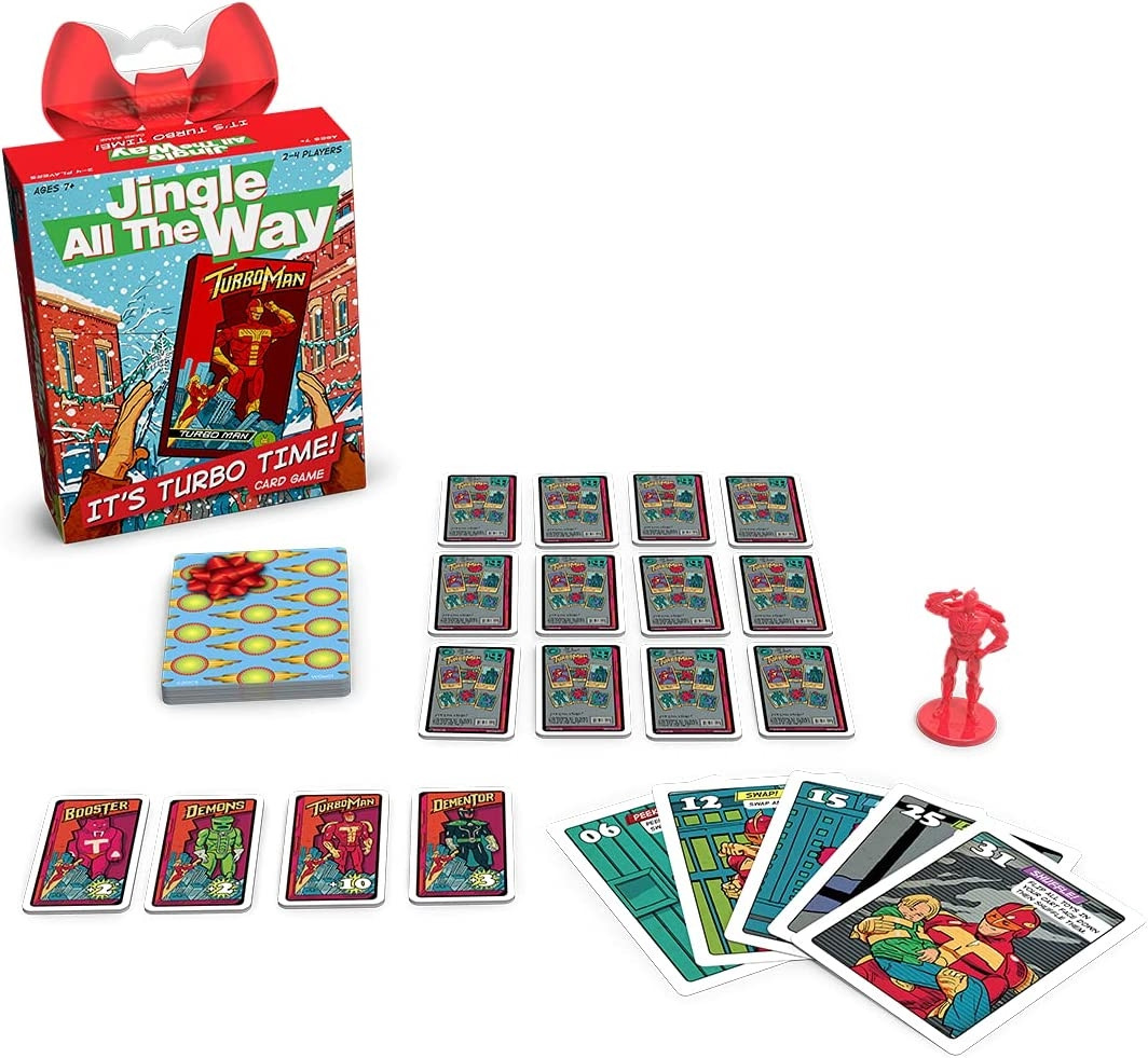   Signature Games: Jingle All the Way: It\s Turbo Time! Card Game