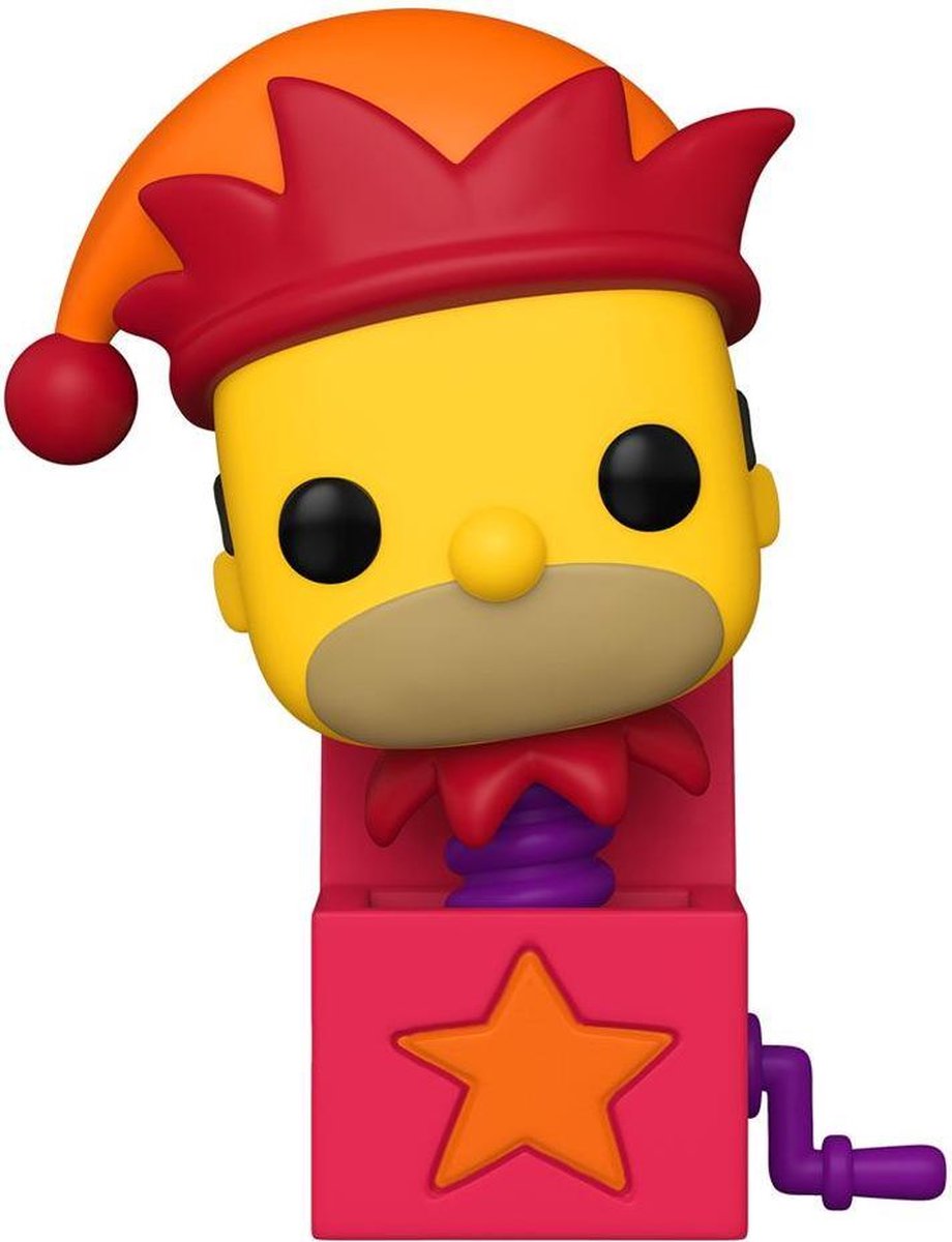   Simpsons POP! Animation Vinyl Figure Homer Jack-In-The-Box