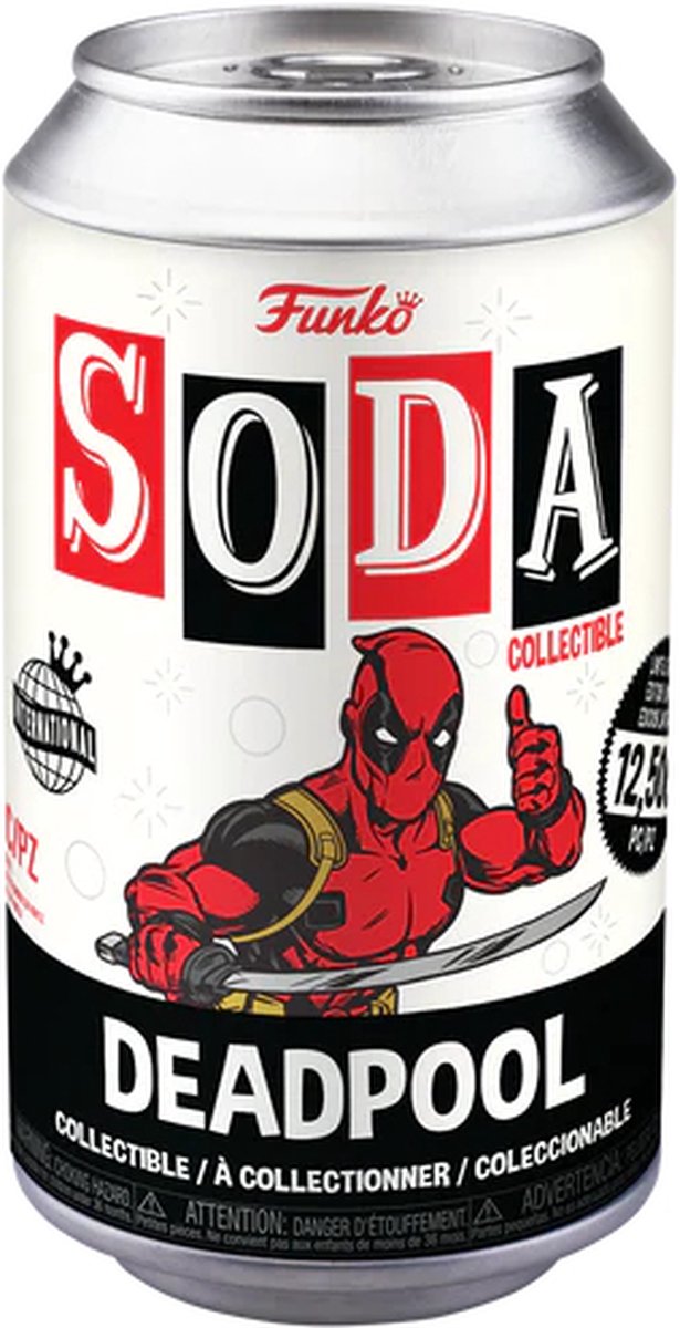   Soda Deadpool Limited Edition van 12.500 stuks