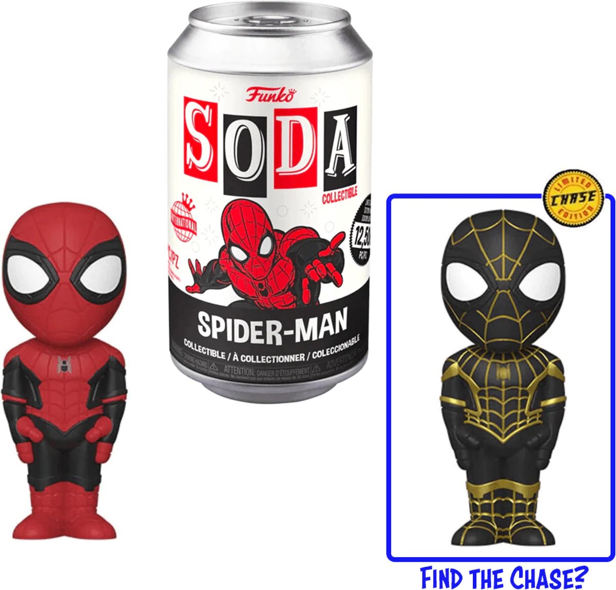   Soda Pop! Marvle Spider-man No way Home 12500pcs limited - With chance of Chase