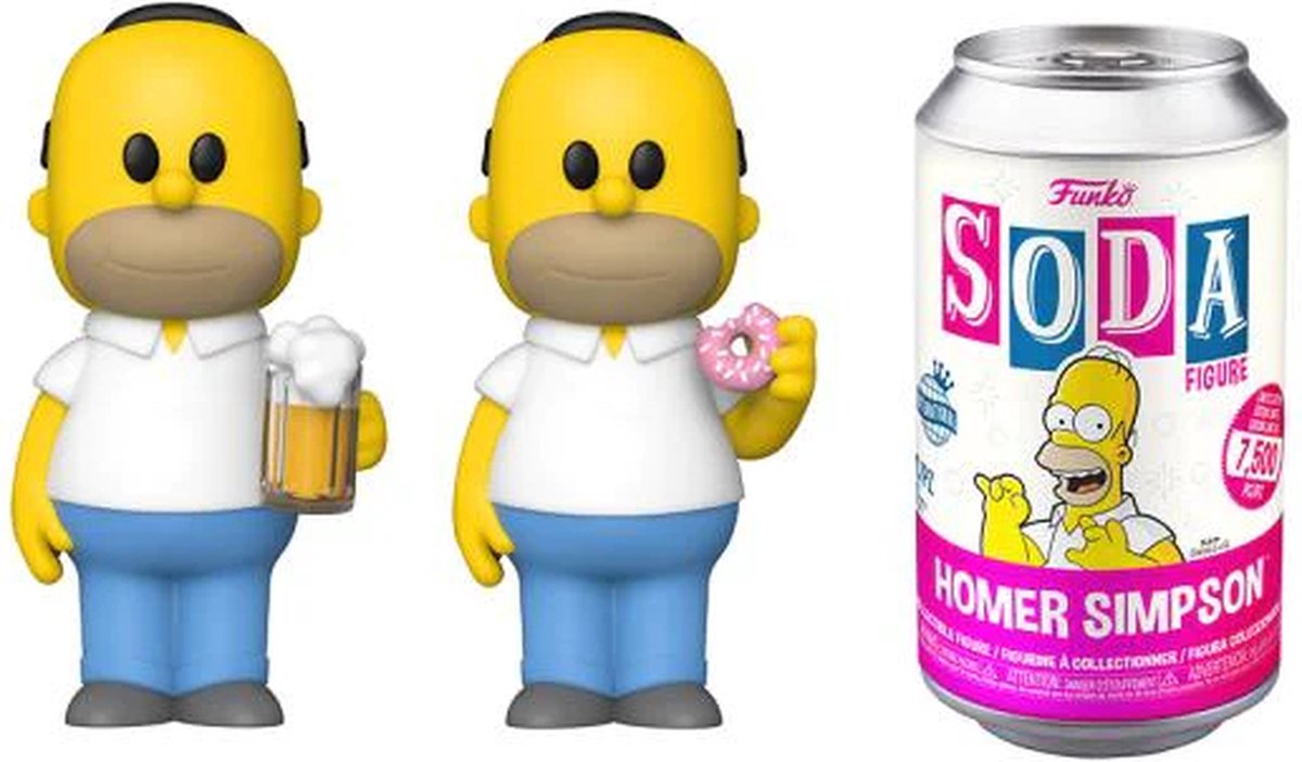   Soda Pop! The Simpsons Homer 7500 Pcs Exclusive