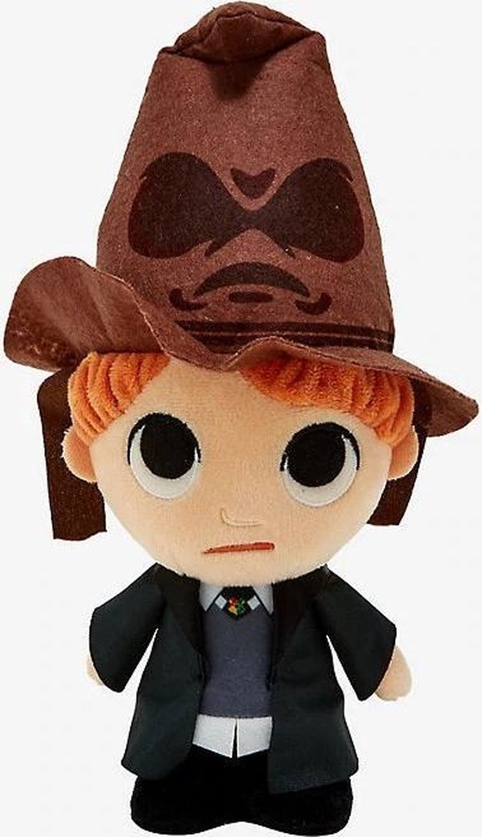   Super Cute Plushies: Harry Potter - Ron With Sorting Hat 28cm