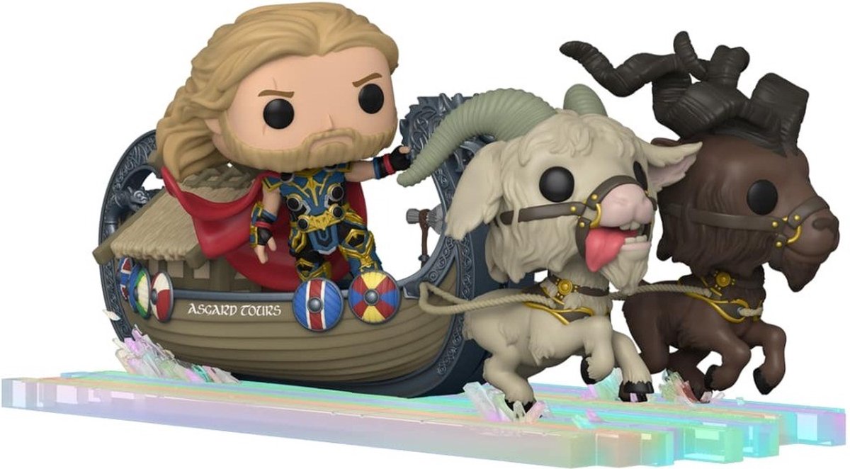   Thor met Goat Boat -   Pop! Ride Super Deluxe - Thor: Love & Thunder Figuur