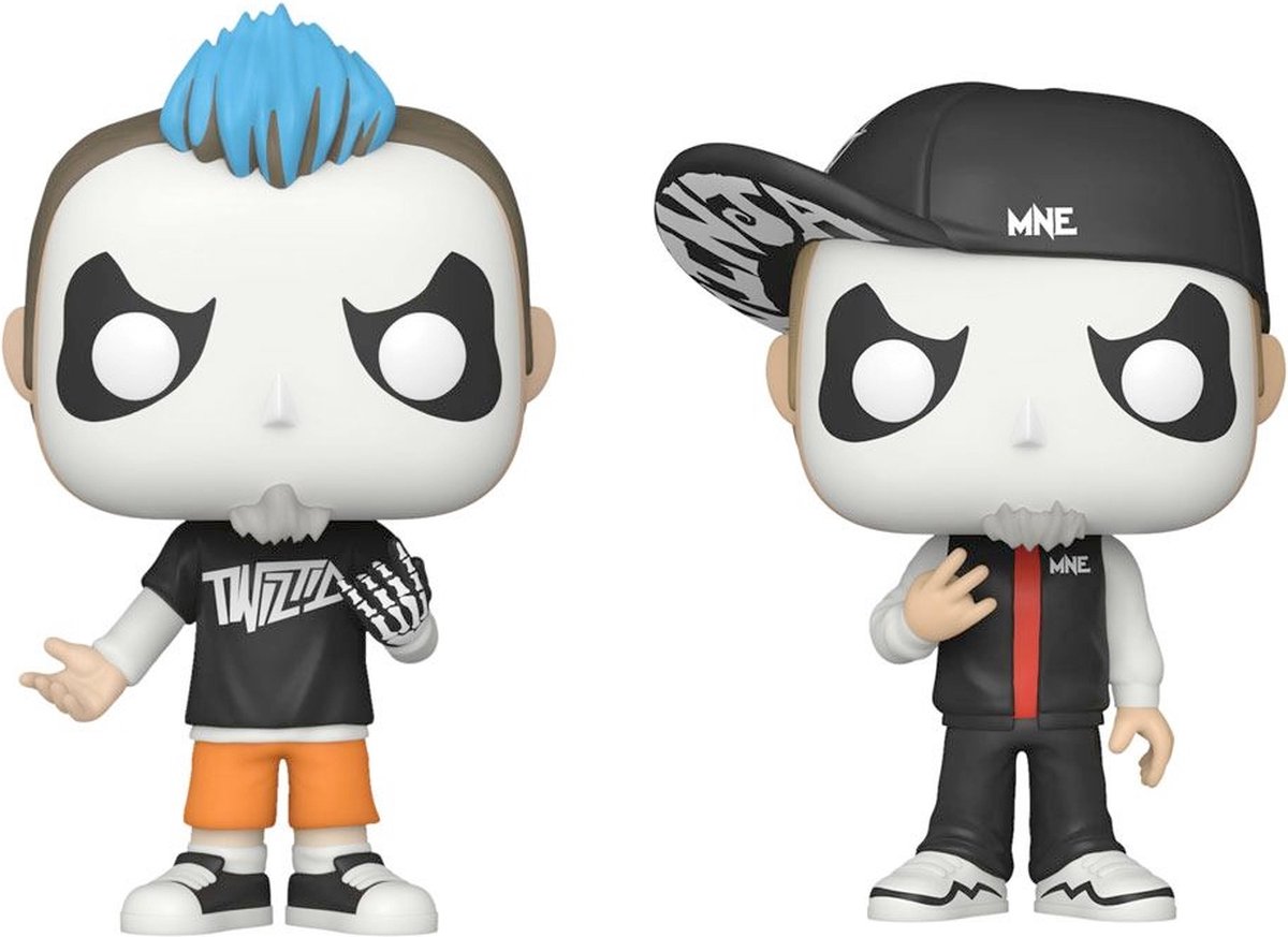   Twiztid Verzamelfiguur POP! Rocks 2-Pack Jamie Madrox & Monoxide 9 cm Multicolours