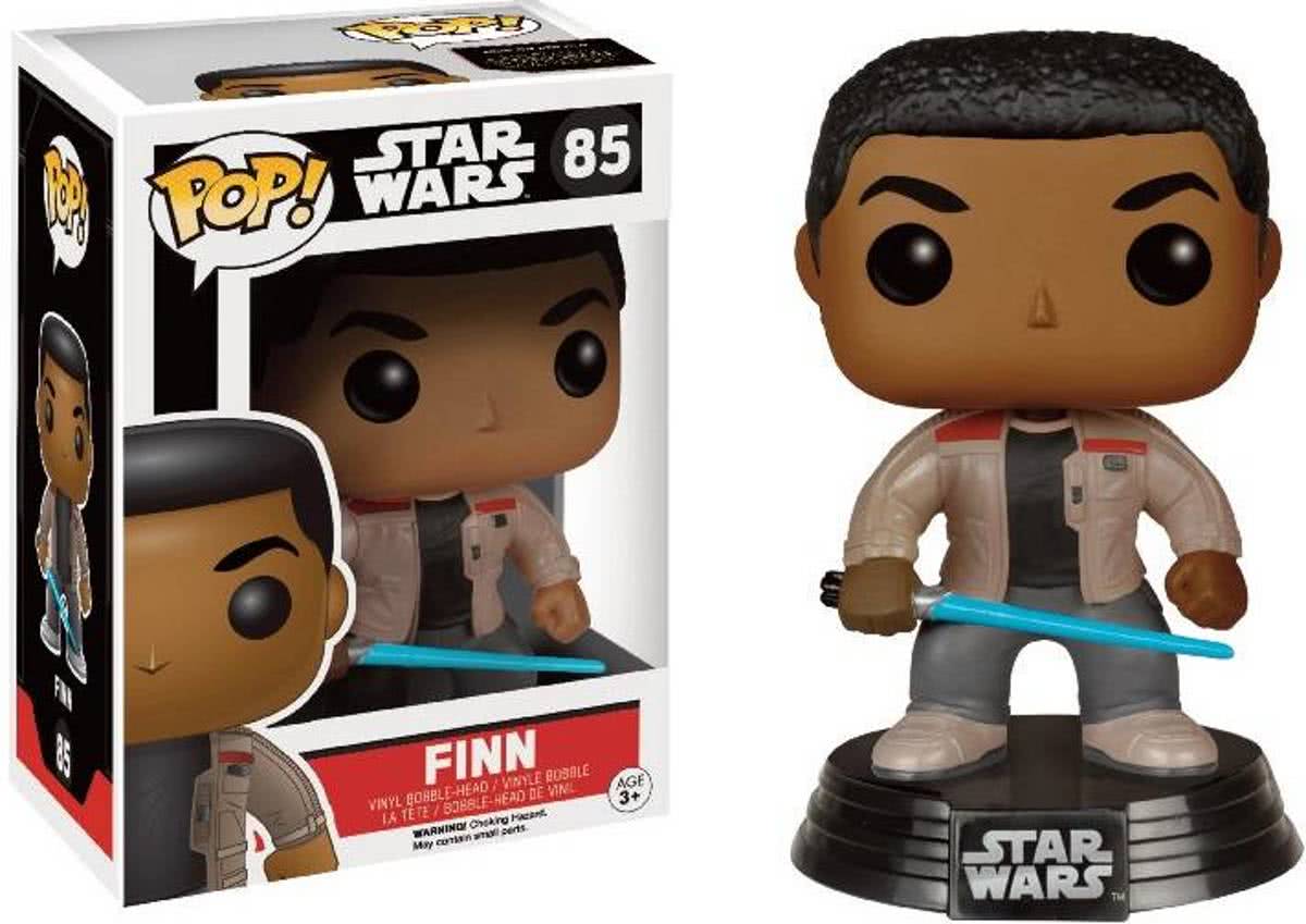   Vinyl Pop! 85 Star Wars Finn with Lightsaber Excl.