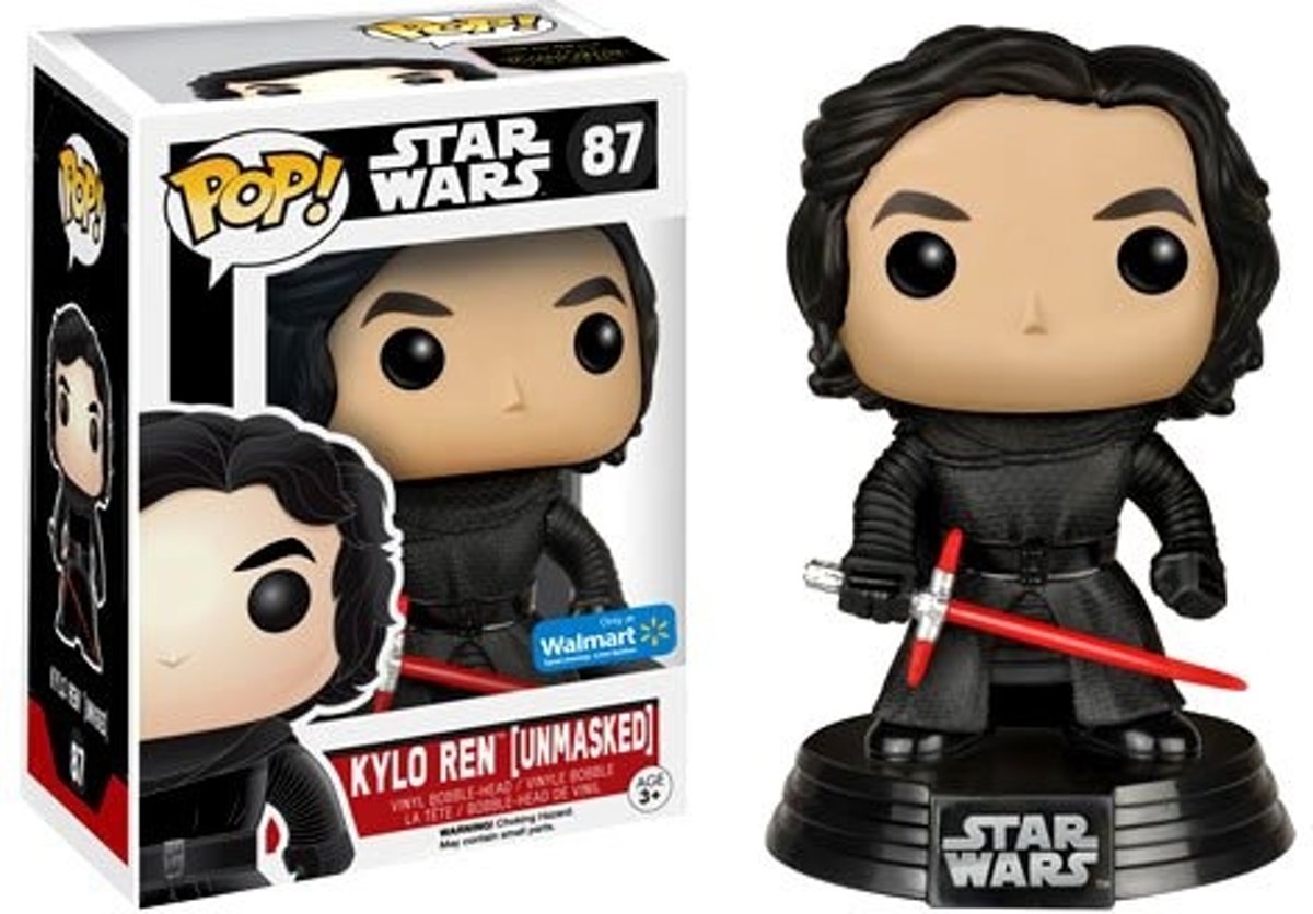   pop Star Wars Kylo Ren Unmasked